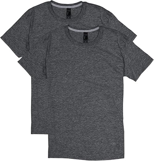 Hanes Men's T-Shirts, X-Temp Men's Performance T-Shirt Pack, Moisture-Wicking T-Shirts, Cotton Blend Tees, 2-Pack on Amazon.ae - Price Tracker