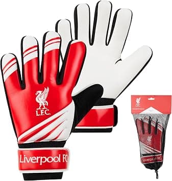 Liverpool F.C. Goalkeeper Gloves for Kids Teenagers - Non Slip Padded Palms Size 5 or 7 - Liverpool Gifts for Boys on Amazon.ae - Price Tracker