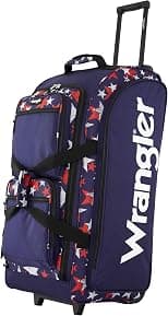 Wrangler Wesley Rolling Duffel Bag - Best Deal Finder