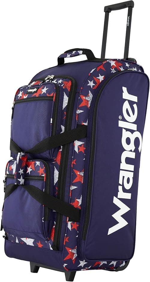Wrangler Wesley Rolling Duffel Bag on Amazon.ae - Price Tracker
