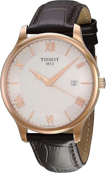 Tissot Casual Watch For Men Analog Leather - T0636103603800, strap on Amazon.ae - Price Tracker