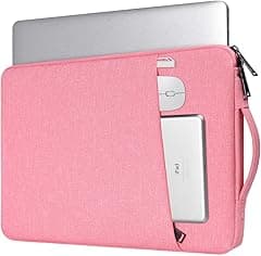 iKammo 17 17.3 Inch Laptop Bag for Women, Carrying Computer Notebook Sleeve Case for Acer Chromebook 17/ Dell Inspiron/MSI/HP Envy Pavilion/ASUS/Lenovo IdeaPad College School Office Travel,Pink, Pink, - Amazon.ae Price Tracker