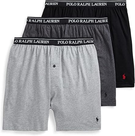 Polo Ralph Lauren Men's Classic Fit Knit Boxers 3 Pack on Amazon.ae - Price Tracker
