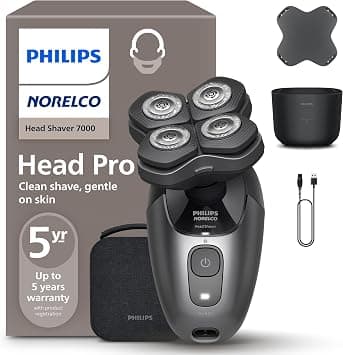 Philips Norelco Head Shaver Pro 7000, HS7980/40 on Amazon.ae - Price Tracker