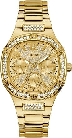 GUESS Ladies 40mm Watch - Silver Tone Strap Silver Dial Silver Tone Case on Amazon.ae - Price Tracker