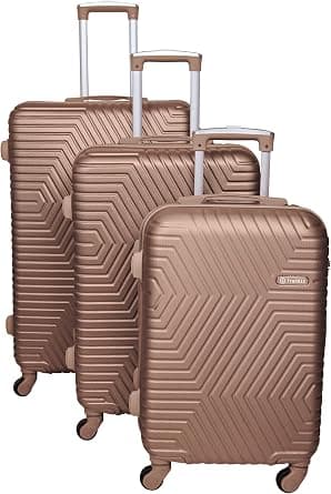TrekKit Lightweight Luggage Set Checked Bag- 20/24/28 Inches Hardshell Suitcase Spinner Luggage for Travel | ABS Luggage with 4 Spinner Wheels on Amazon.ae - Price Tracker
