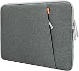 JETech Laptop Sleeve for 13-14Inch MacBook Neo (A18 Pro), MacBook Air/Pro (M1-M5) 2020-2026, 13-13.6 Inch Notebook, Waterproof Shock Resistant Bag Case with Accessory Pocket (Grey) - Best Deal Finder