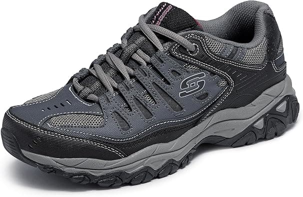 Skechers Men's Afterburn Memory-Foam Lace-up Sneaker on Amazon.ae - Price Tracker