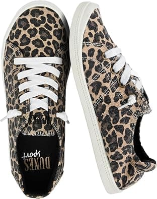 Dunes Sport Women's Reesa Canvas Sneaker على Amazon.ae - متتبع الأسعار