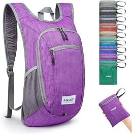 G4Free 10/15L Small Rucksack Foldable Backpack Lightweight Packable Daypack Travel Outdoor Hiking Shoulder Bag - Best Deal Finder