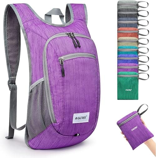G4Free 10/15L Small Rucksack Foldable Backpack Lightweight Packable Daypack Travel Outdoor Hiking Shoulder Bag on Amazon.ae - Price Tracker