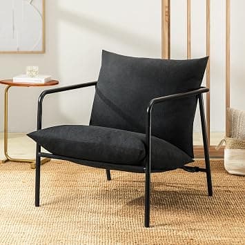 Mellow Wyn Sling Accent Chair, Black on Amazon.ae - Price Tracker