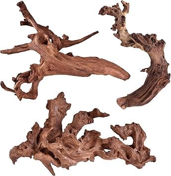 SYOSI Natural Coral Driftwood for Aquarium Decor Fish Tank Decorations, Assorted Driftwood Branch 15-20cm 3 Pcs, Reptile Decor… on Amazon.ae - Price Tracker