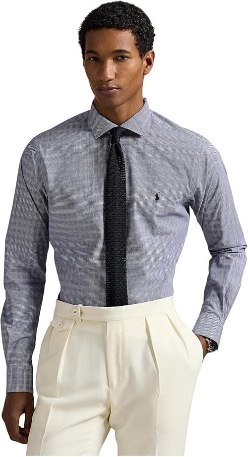 POLO RALPH LAUREN Men's Classic Fit Plaid Stretch Poplin Shirt on Amazon.ae - Price Tracker