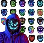QAQ - LED Gesture Detecting Mask, Cool Toys Gifts for Teens, Cool Mask for Halloween Costumes, Costumes Costumes - Best Deal Finder