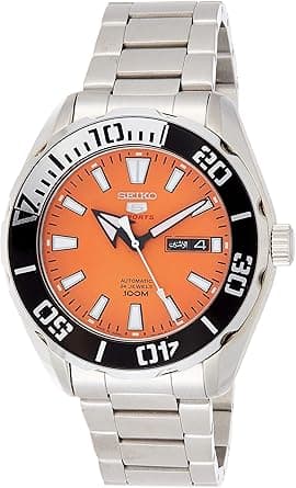 SEIKO Mens Automatic Watch, Analog Display and Stainless Steel Strap SRPC55J1 on Amazon.ae - Price Tracker