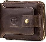 LUKZIJAES Genuine Leather Wallet for Men RFID Blocking Slim Bifold Front Pocket Wallets - Amazon.ae Price Tracker