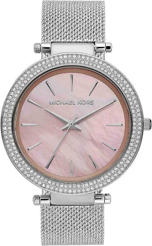 Michael Kors Women's Silver Casual Wrist Watch, MK4518, 45mm on Amazon.ae - Price Tracker