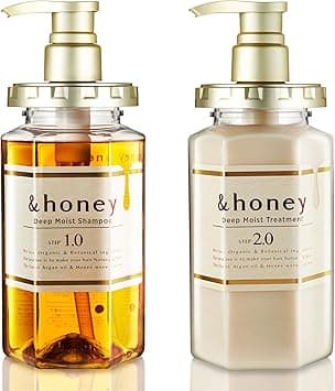 &honey Shampoo & Conditioner Set Organic Hair and Scalp Care for Intense Cleansing and Hydration - Moisture-Enhancing Wash and Protection - Ideal for Straight, Curly, Curl, , Frizzy, Treated, Col on Amazon.ae - Price Tracker