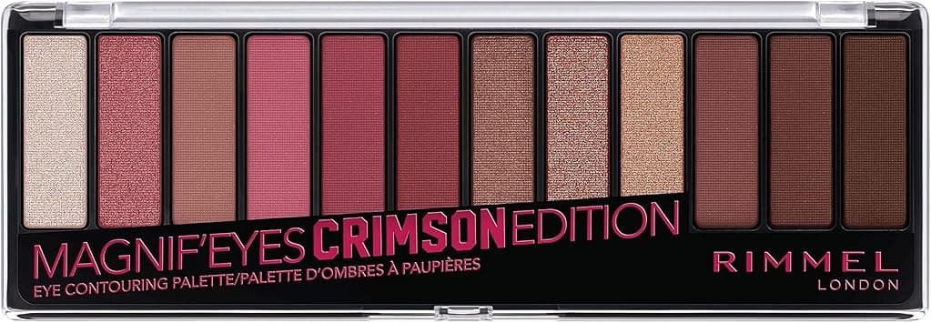 Rimmel London Magnif'Eyes Eye Contouring Palette - Crimson Edition, 14.16 g ( .499 oz) on Amazon.ae - Price Tracker