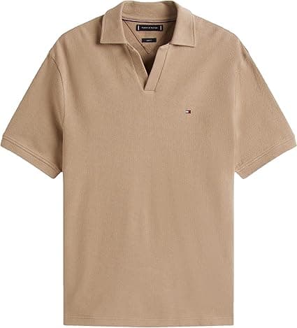 Tommy Hilfiger Mens Ic crepe classic fi Polos (pack of 1) on Amazon.ae - Price Tracker