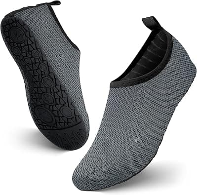 JOTO Water Shoes for Women Men Kids, Barefoot Quick-Dry Aqua Water Socks Slip-on Swim Beach Shoes for Snorkeling Surfing Kayaking Beach Walking Yoga على Amazon.ae - متتبع الأسعار