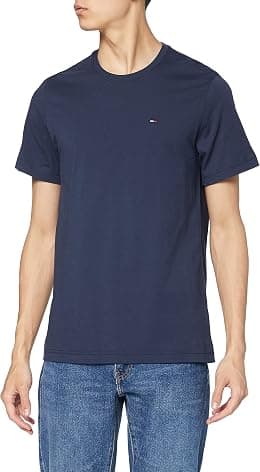 Tommy Jeans Mens Original Jersey T-Shirt (pack of 1) - Best Deal Finder