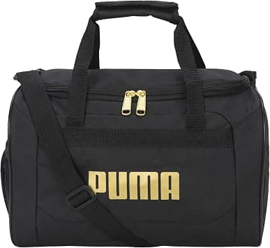 PUMA Kids' Evercat Transformation Duffel Bag, Black/Gold, One Size - Best Deal Finder
