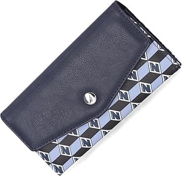 Nautica Money Manager RFID Slim and Small Wallet for Women - Credit Card Holder with Coin Purse and Zipper Wallet, Women's Clutch Organizer, Glacial Blue, One Size, Modern on Amazon.ae - Price Tracker