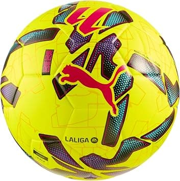 Puma Unisex Orbita LaLiga 1 Soccer Ball (FIFA Quality), Fluo Yellow-Multicolor AH25, 5 Puma Orbita Laliga 1 (FIFA Quality) على Amazon.ae - متتبع الأسعار