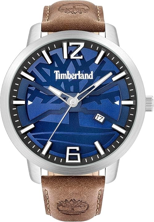Timberland Quartz Watch with Leather Strap TBL.15899JYS/03-G on Amazon.ae - Price Tracker
