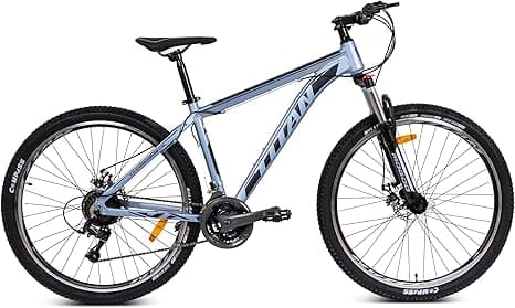 Mogoo Titan Aluminum Alloy Mountain Bike 24/26/27.5/29 Inch, 21-Speed, Bicycle Adult, Mechanical Disc Brakes, Adjustable Seat, 21-Gear, Suspension MTB Cycle for Men and Women on Amazon.ae - Price Tracker