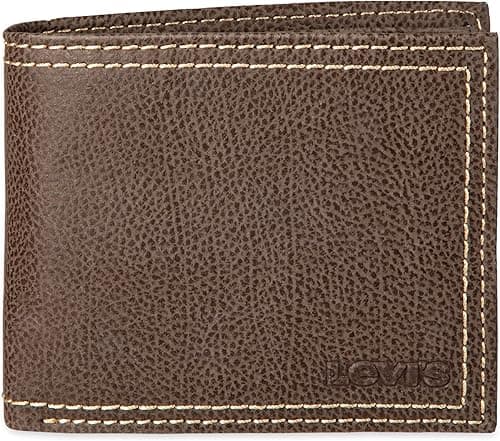Levi's Men's RFID Extra Capacity Slim Bifold Wallet with Multiple Card Slots on Amazon.ae - Price Tracker