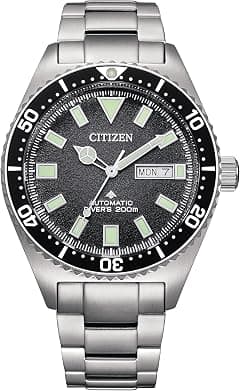 Citizen Men's Analog Automatic Watch with Stainless Steel Strap NY0120-52E - Amazon.ae Price Tracker