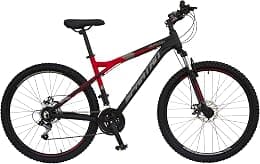 Spartan 27.5" Ampezzo Mountain Bike | Alloy Frame, Shimano 21-Speed Drivetrain, Front Suspension, Disc Brakes & Double Wall Rims – Trail-Ready MTB - Best Deal Finder