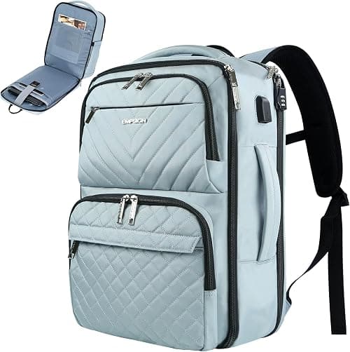 EMPSIGN 15.6 Inch Quilted Laptop Backpack for Women and Men على Amazon.ae - متتبع الأسعار