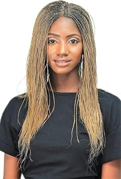 WOW BRAIDS Braided Wigs, Micro Million Braid Wig - Color 27- 18 Inches. Synthetic Hand Braided Wigs for Black Women on Amazon.ae - Price Tracker
