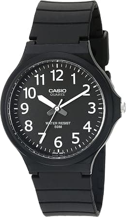 Casio MW240 Series | Men’s Quartz Watch | 50M WR | Large Resin Case | Resin Glass | Resin Band | Large Arabic Numerals | Analog Watch | Easy to Read Display | 3 Year Battery on Amazon.ae - Price Tracker