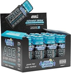 Applied Nutrition ABE Pre Workout Shot - All Black Everything Pre Workout Energy Shots, Physical Performance with Citrulline, Beta Alanine, Caffeine (Box 12 Units x 60ml) (Blue Lagoon) - Amazon.ae Price Tracker