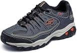 Skechers Men's Afterburn Memory-Foam Lace-up Sneaker - Best Deal Finder