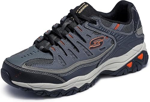 Skechers Men's Afterburn Memory-Foam Lace-up Sneaker on Amazon.ae - Price Tracker