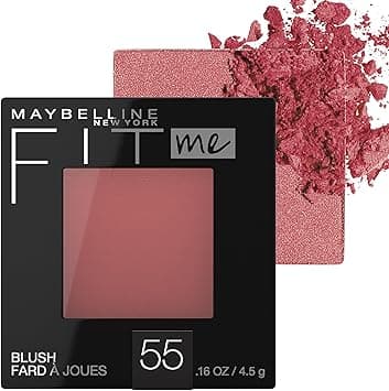 Maybelline Fit Me Powder Blush, Lightweight, Smooth, Blendable, Long-lasting All-Day Face Enhancing Makeup Color, Berry, 1 Count on Amazon.ae - Price Tracker
