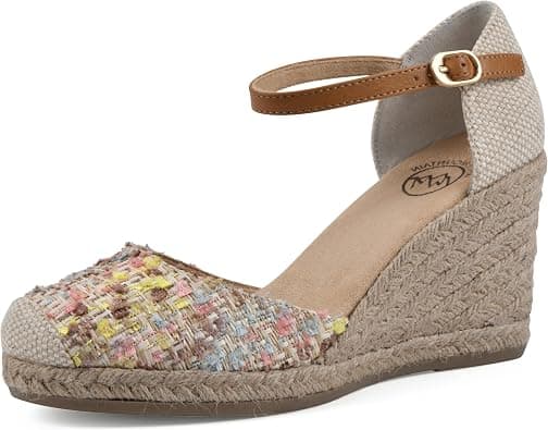 WHITE MOUNTAIN Women's Mamba Espadrille Wedge Sandal on Amazon.ae - Price Tracker