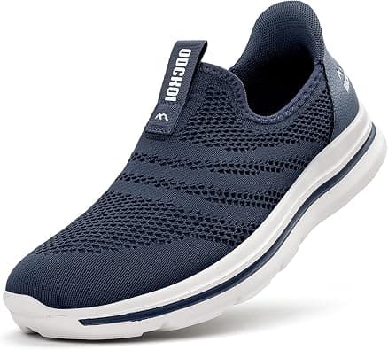 ODCKOI Slip On Sneaker Men's Hands Free Sports Shoes Slip-Ins Wide Toe Box Walking Lightweight Jogging Shoes Outdoor Breathable Road Running Trainers on Amazon.ae - Price Tracker