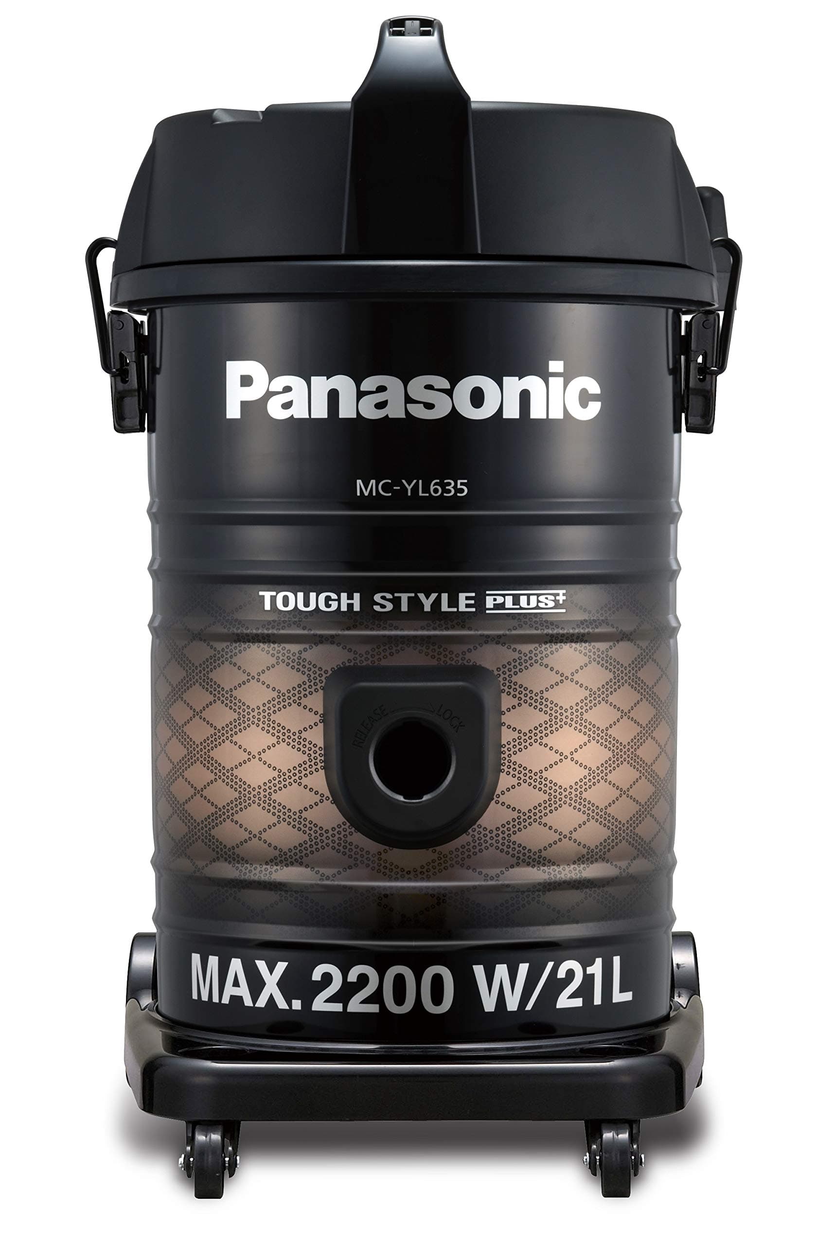 Panasonic Drum/Tank Vacuum, 2200W, 21L Dust Capacity, 2 Step Nozzle for All types of floors, Anti-Bacterial Filter, Home & Office Use, Japan Quality, MC-YL635 on Amazon.ae - Price Tracker