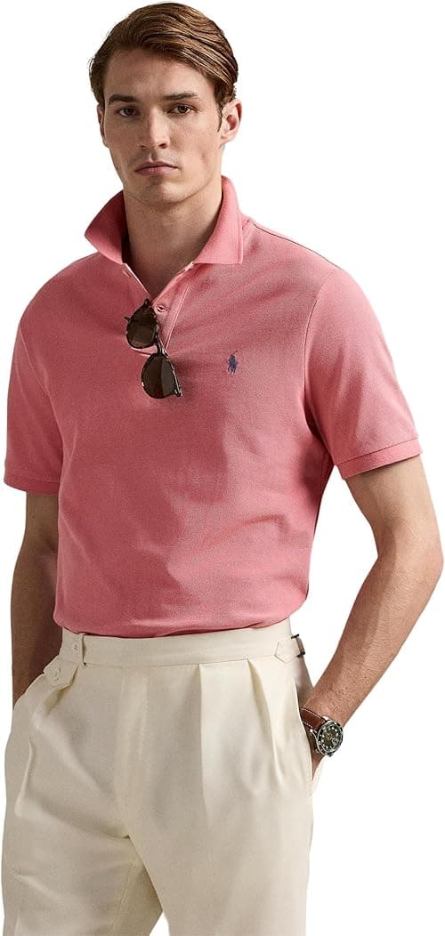 POLO RALPH LAUREN mens The Iconic Mesh Polo Shirt The Iconic Mesh Polo Shirt (pack of 1) on Amazon.ae - Price Tracker