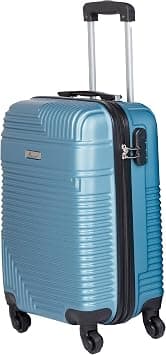 Senator Hard Case Checked Bag 24 Inches Medium Suitcase with Wheels for Unisex – KH120 | ABS Lightweight Hard Shell Luggage with Spinner Wheels 4 (Checked Luggage 24-Inch, Light Blue) on Amazon - Best Deal Finder