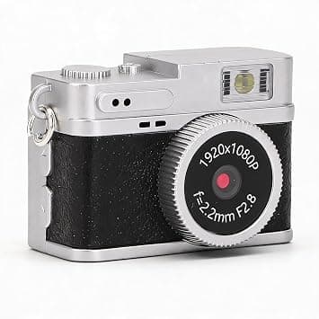 كاميرا رقمية صغيرة ميدالية 1080P بدقة 20 ميجابكسل مع شاشة 0.96 إنش وإضاءة LED | Mini Digital Camera Keychain 1080P 20MP with 0.96in Screen and LED Light on Amazon.ae - Price Tracker