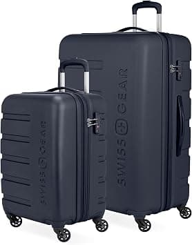 SwissGear 7366 Hardside Expandable Luggage with Spinner Wheels, Navy, 2-Piece Set (19/27), 7366 Hardside Expandable Luggage With Spinner Wheels on Amazon.ae - Price Tracker
