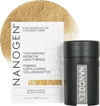 Nanogen Hair Fibres, Dark Blonde 15 g on Amazon.ae - Price Tracker